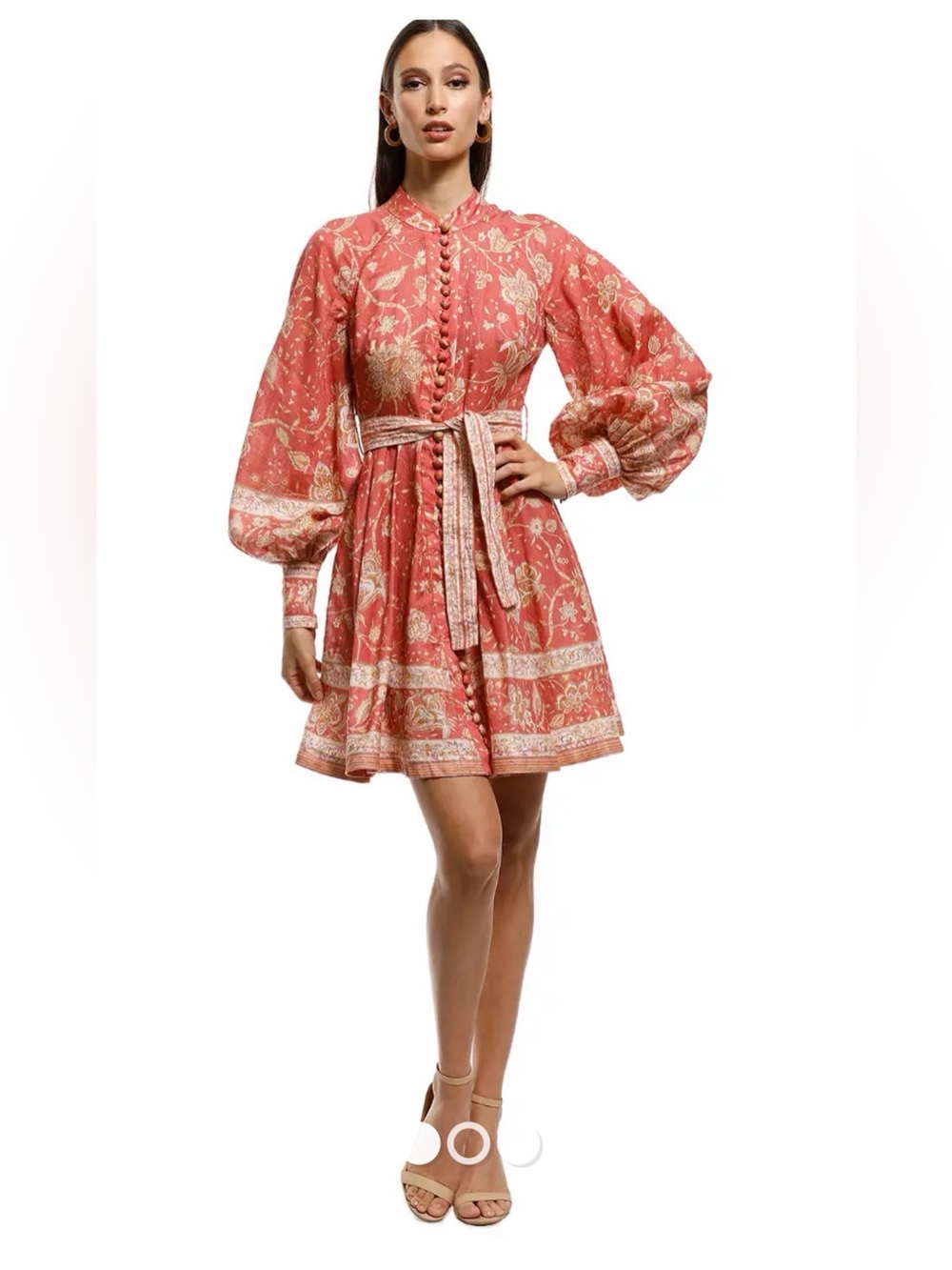 Zimmerman Veneto Paisley Mini Dress